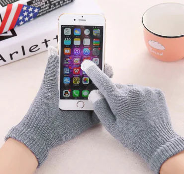 Touchscreen Knitted Gloves