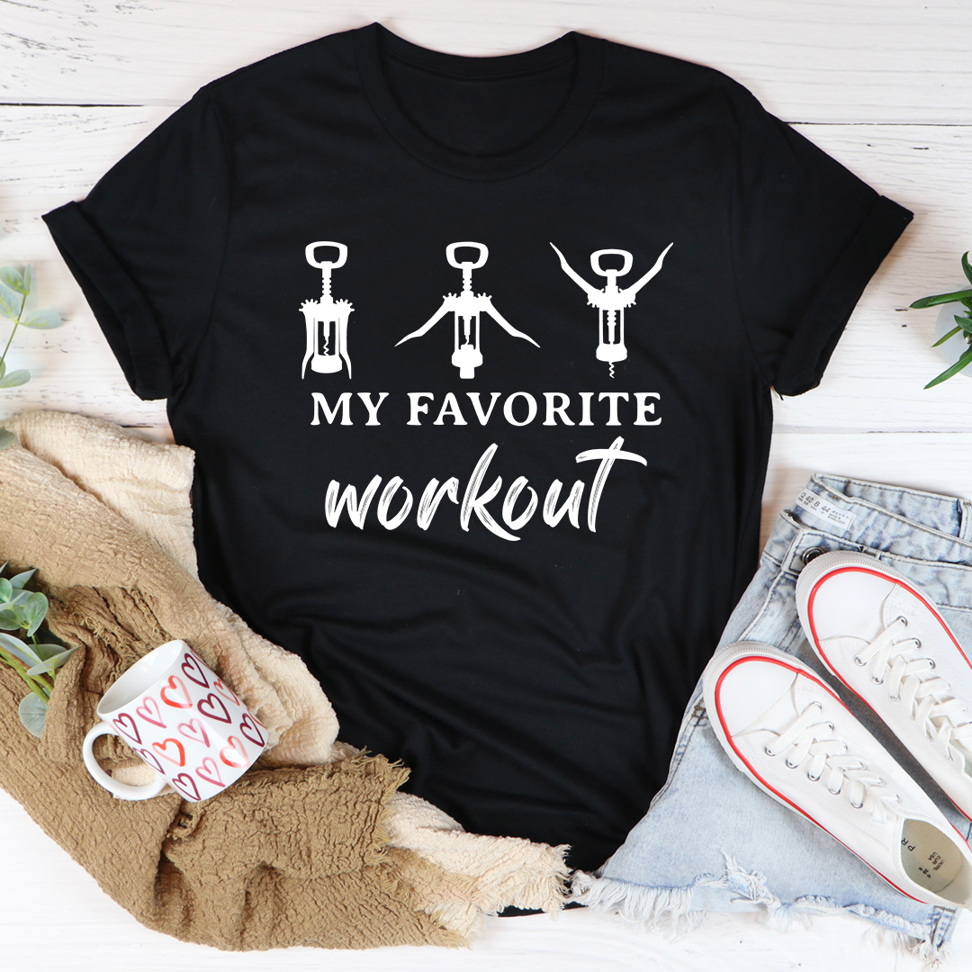 My Favorite Workout T-Shirt-2