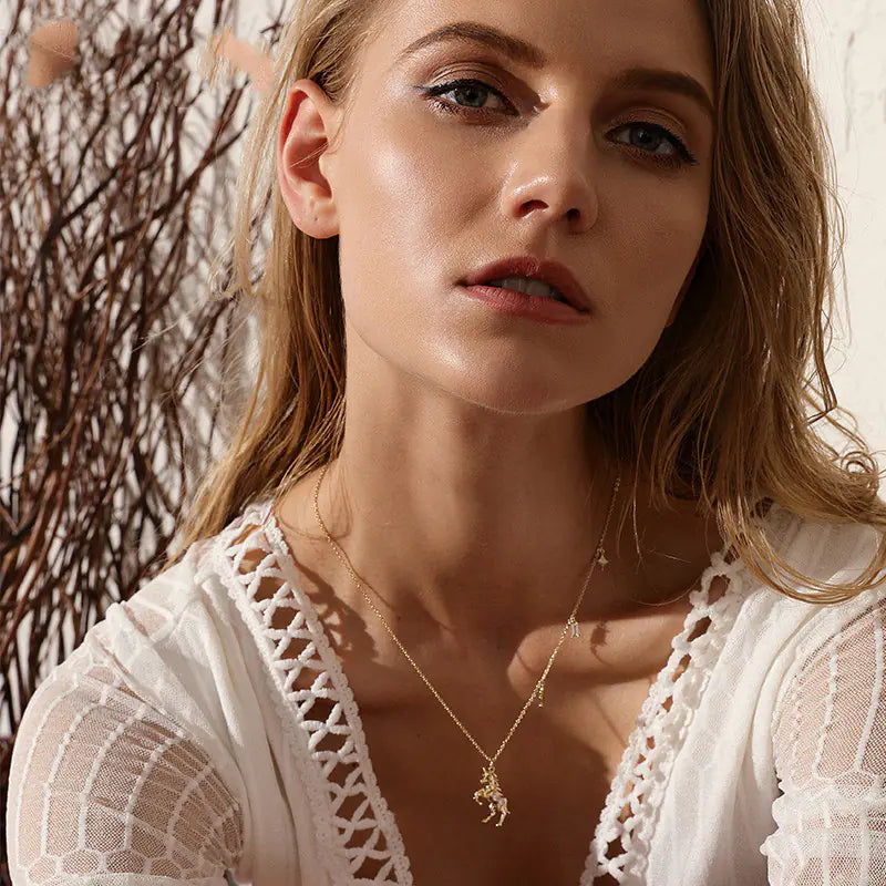 Unicorn Tears Necklace for Women - Trendy Design