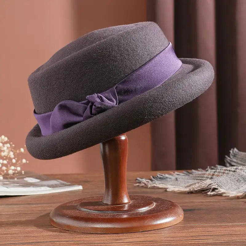 Women's Retro French Wool Beret Hat