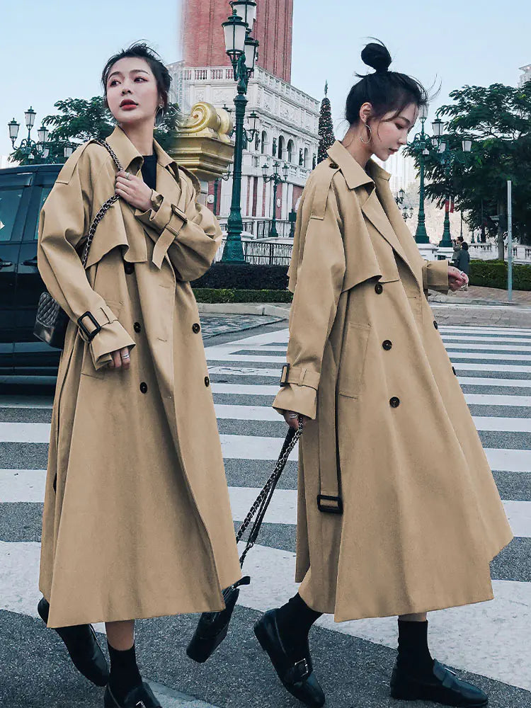 Women's Fashion Windbreaker Jacket for Spring & Autumn
