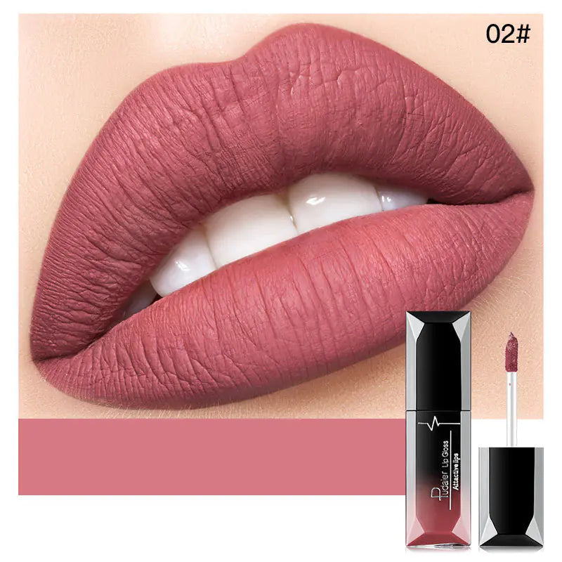 Matte Liquid Lipstick – Long-Lasting, Smudge-Proof & Non-Fading Color