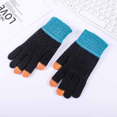Warm Women's Touchscreen Knitted Gloves for Fall/Winter
