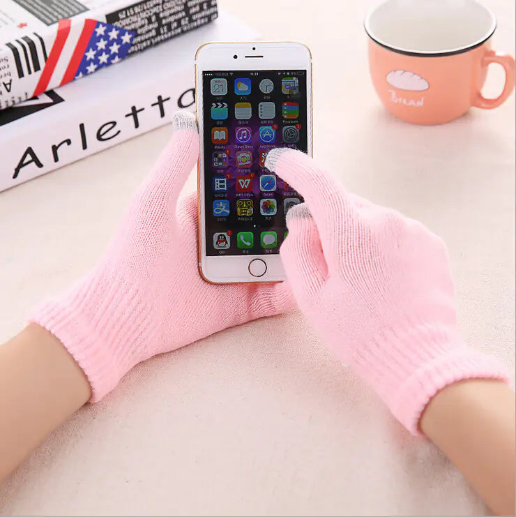 Touchscreen Knitted Gloves