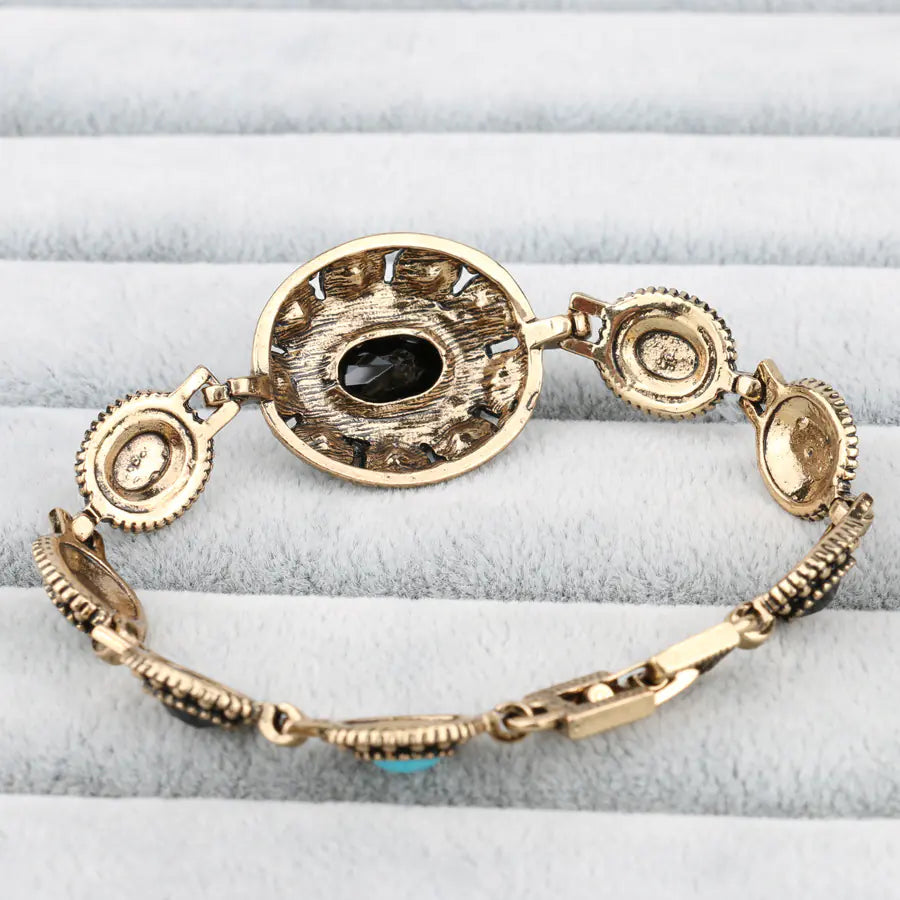 Vintage Bohemian Gemstone Women's Fashion Bracelet