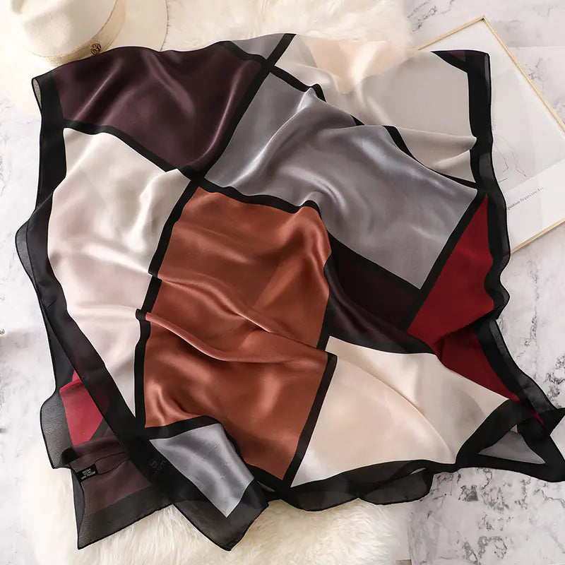 Korean Style Thick Warm Scarf for Women (Long Shawl)