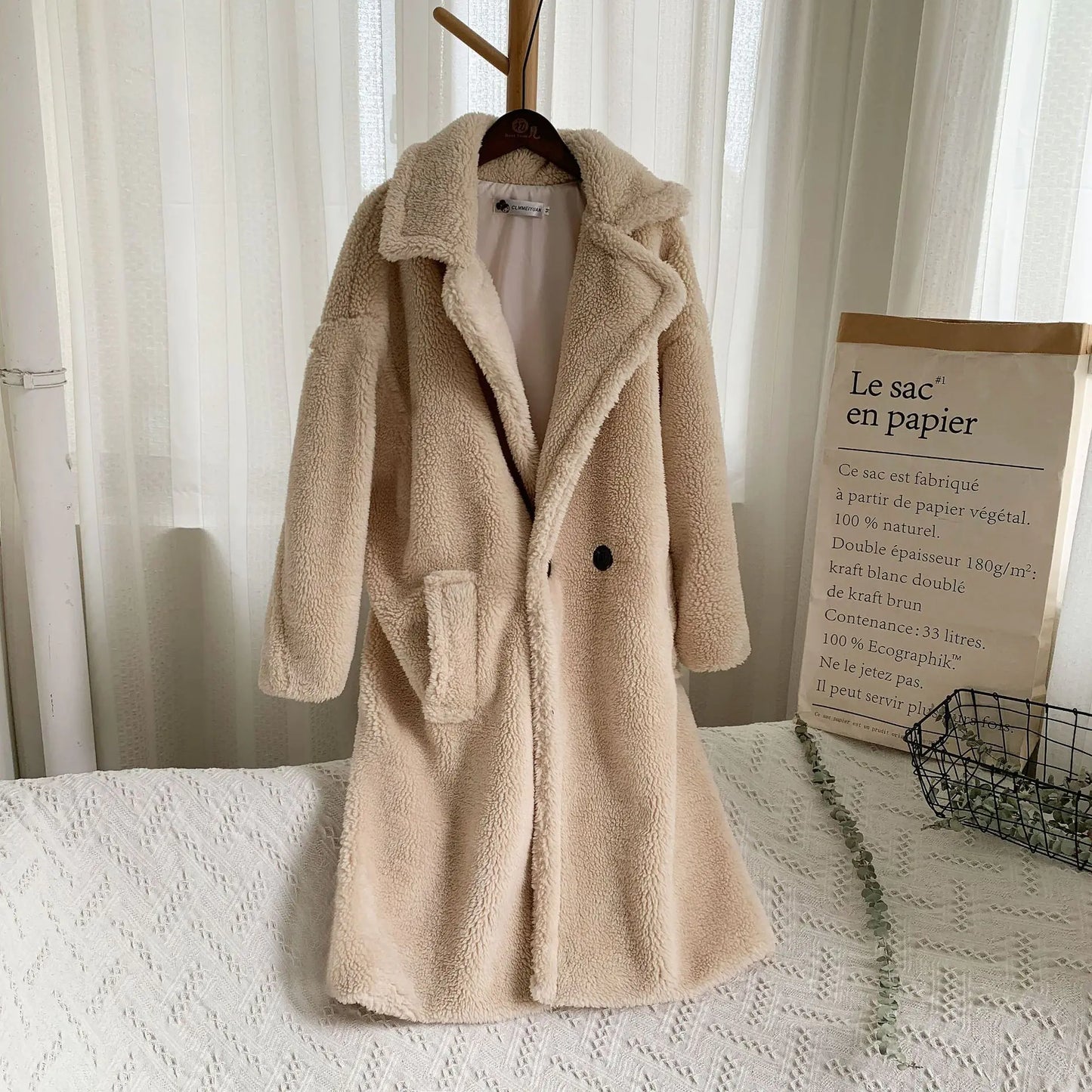 Shearling Coat for Women - Sheepskin Jacket
