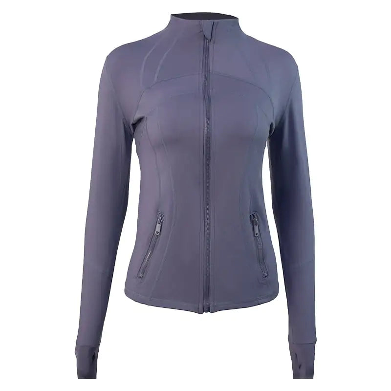 Reversible Brushed Yoga Jacket for Women