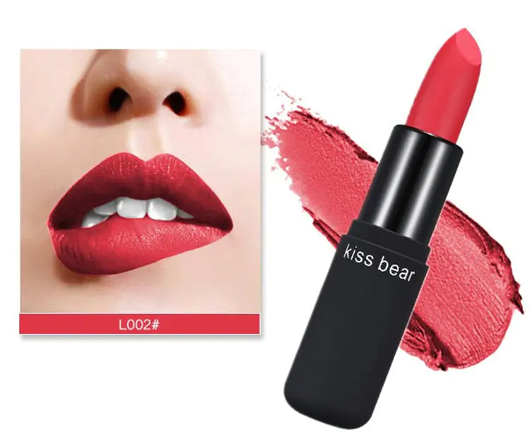 Long-Lasting Matte Lipstick That Doesn't Fade or Stick