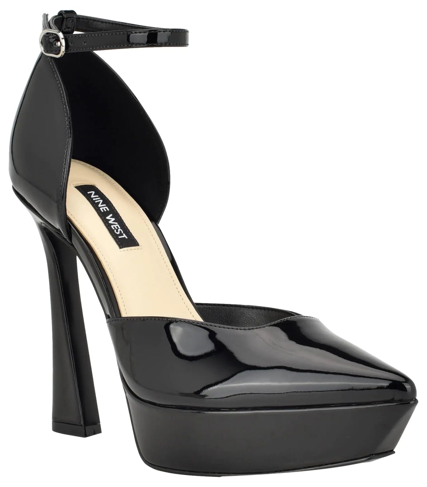 Nine West Women’s Laken Pump – Classic Black High Heel Shoes