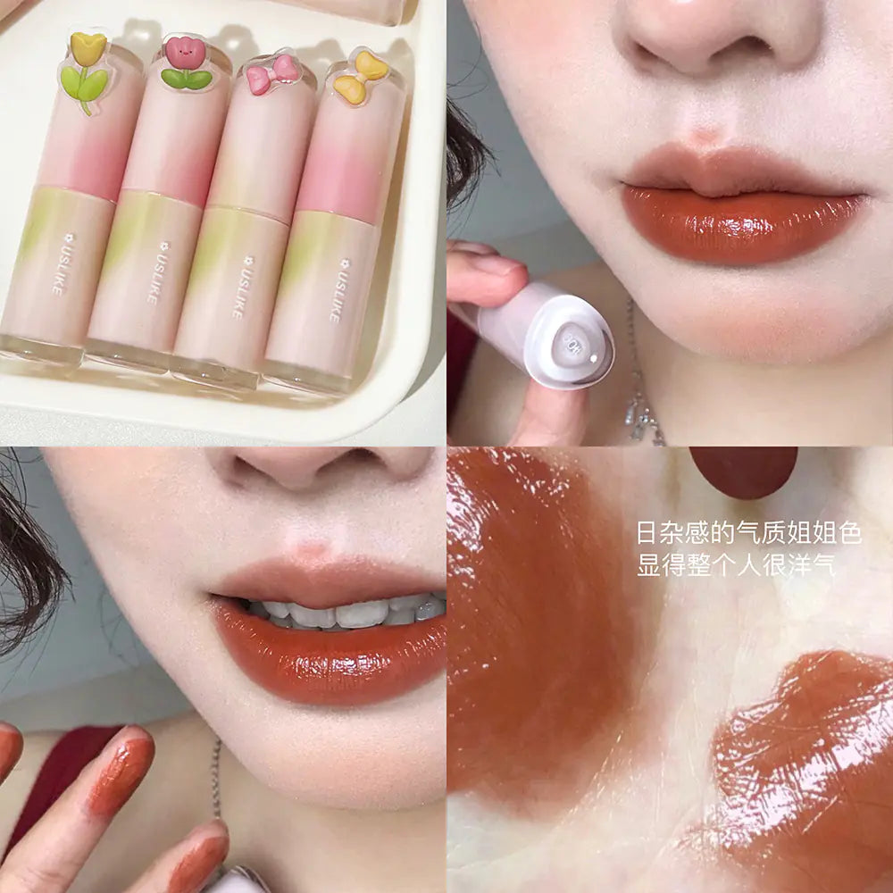 USLIKE Moisturizing Long-lasting Glass Lipstick