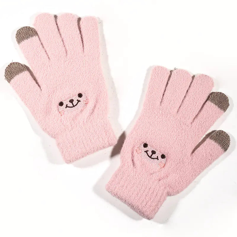 Women's Winter Touchscreen Knitted Thermal Gloves