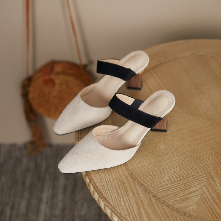 New All-Leather Women's High Heel Shoes | Stylish & Comfortable Leather Pumps for Women