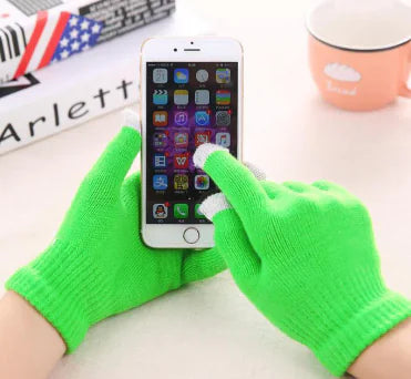 Touchscreen Knitted Gloves