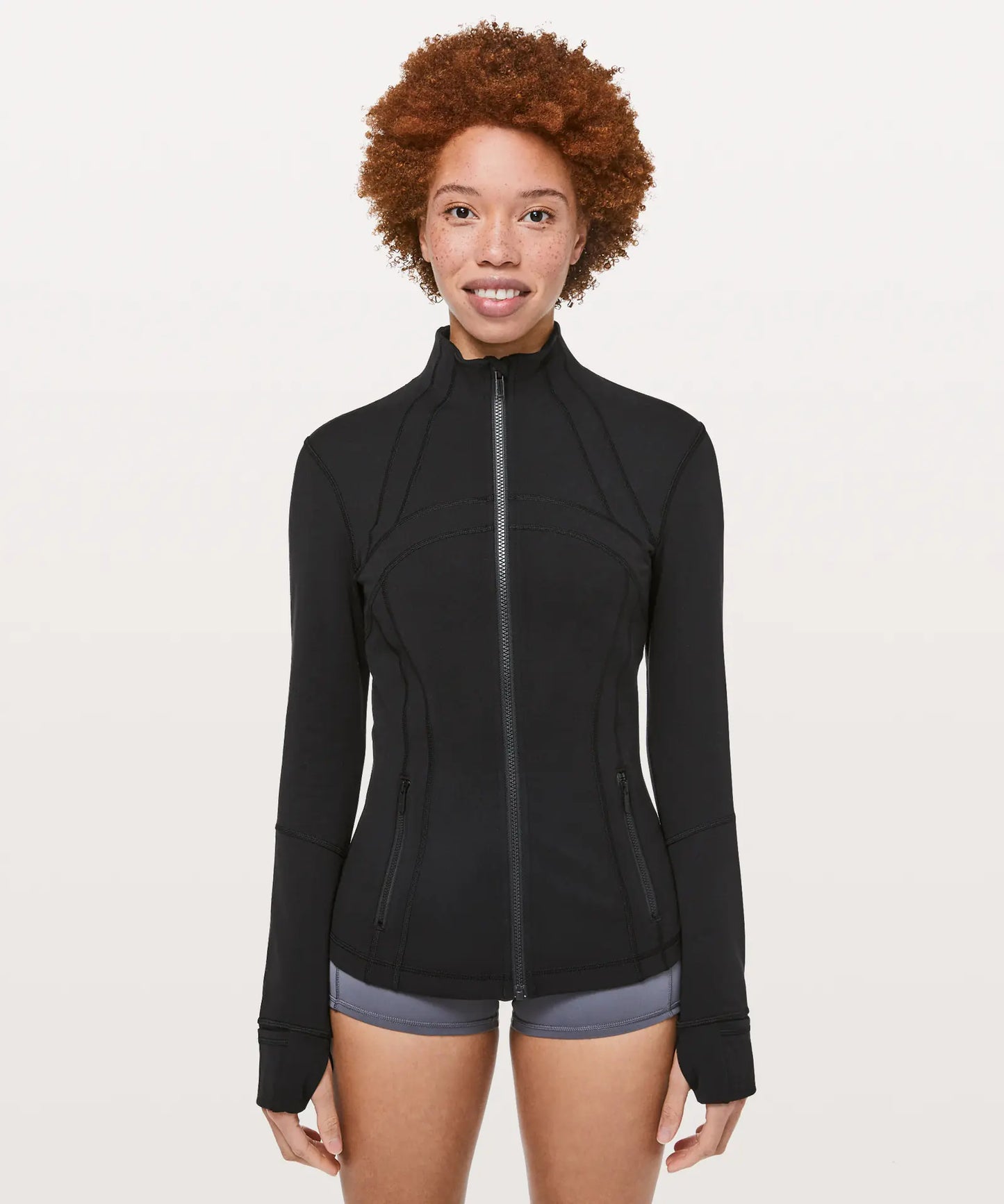 Reversible Brushed Yoga Jacket for Women