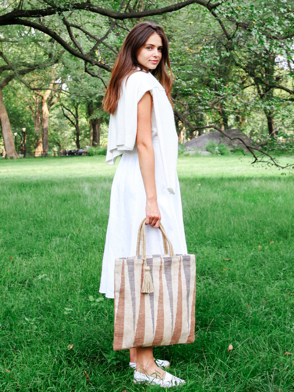 Maja Jute Tote Bag – Eco-Friendly, Reusable & Stylish Handbag