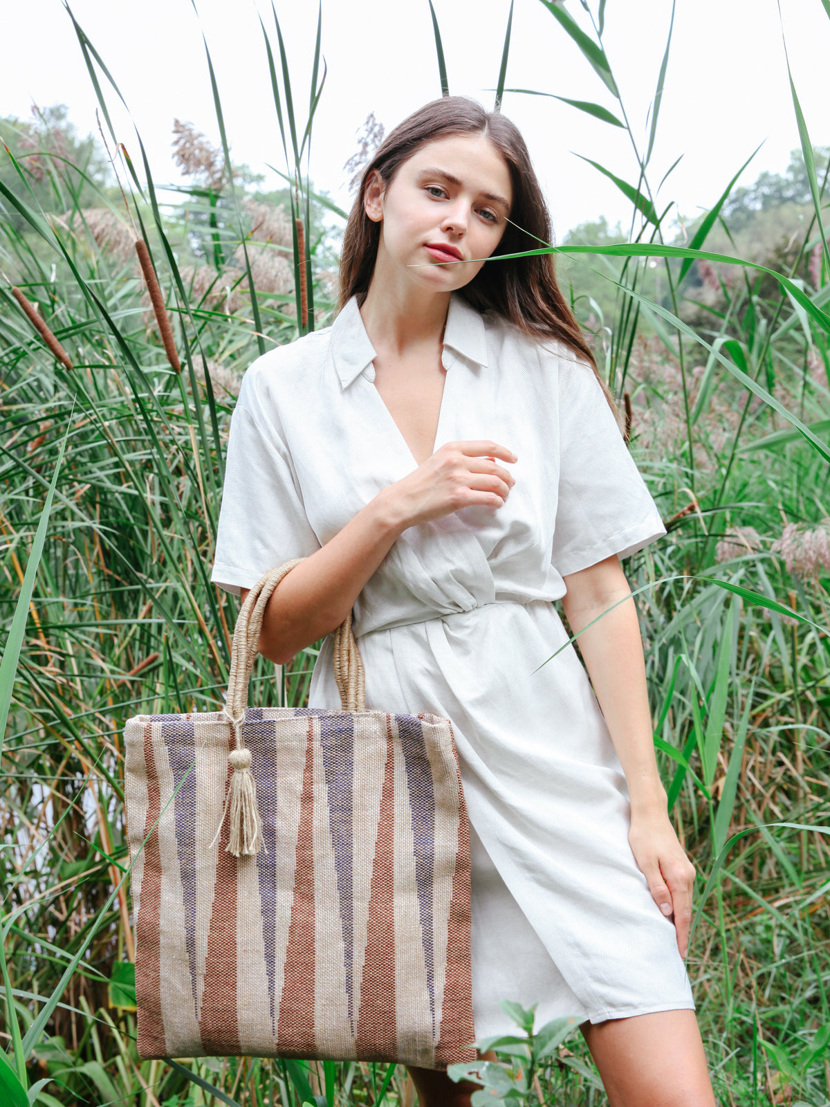 Maja Jute Tote Bag – Eco-Friendly, Reusable & Stylish Handbag