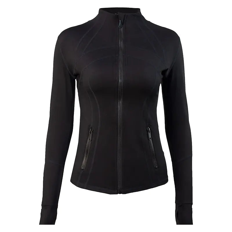 Reversible Brushed Yoga Jacket for Women