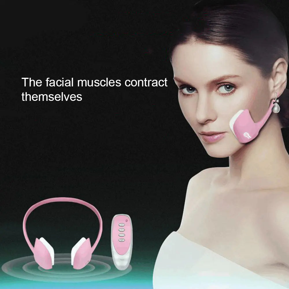 Smart Facial Slimming Device with EMS Muscle Stimulation
