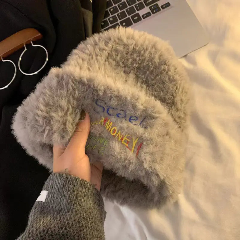 Warm Thick Woolen Hat for Women's Fashion