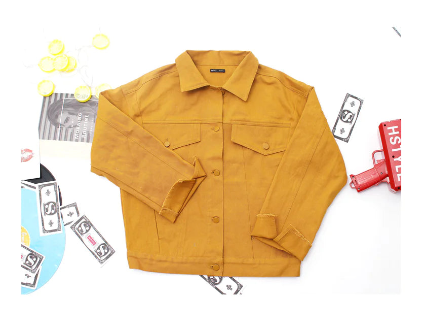 New Korean Style Denim Jacket for Autumn