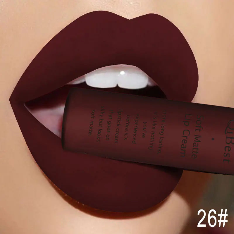 Matte Non-Stick Liquid Lipstick - Long-Lasting Gloss