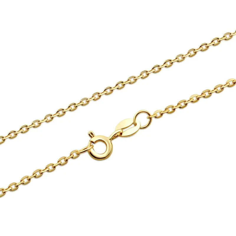 Yellow Zircon Topaz Necklace for Women