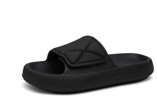 Velcro Women’s Soft Sole Canvas Home Slippers