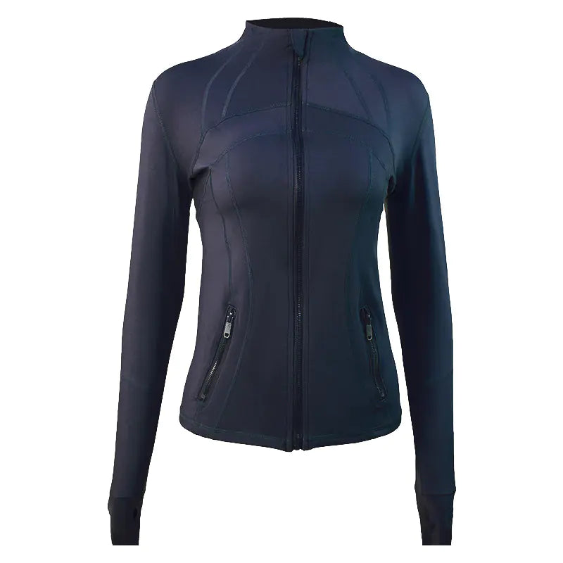 Reversible Brushed Yoga Jacket for Women
