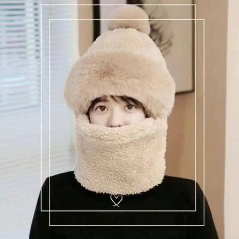 Women's Windproof Cycling Scarf Mask for Autumn/Winter