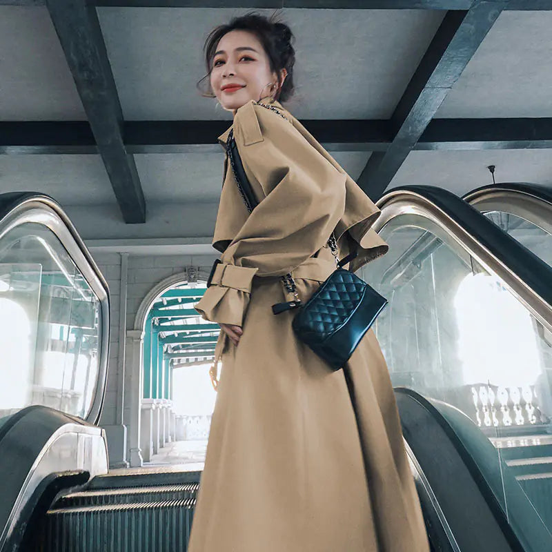 Women's Fashion Windbreaker Jacket for Spring & Autumn