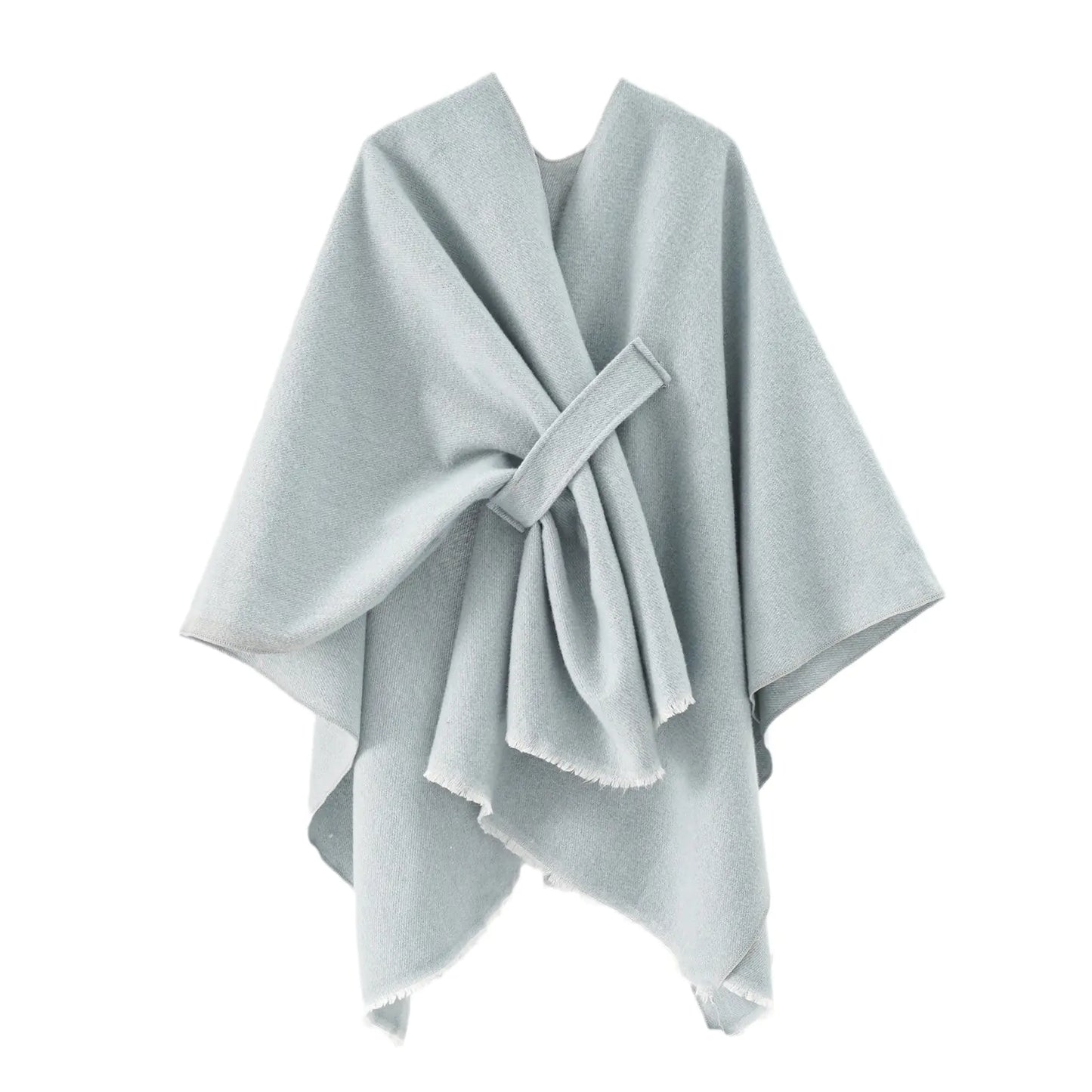 Solid Color Fashion Faux Cashmere Shawl for Women