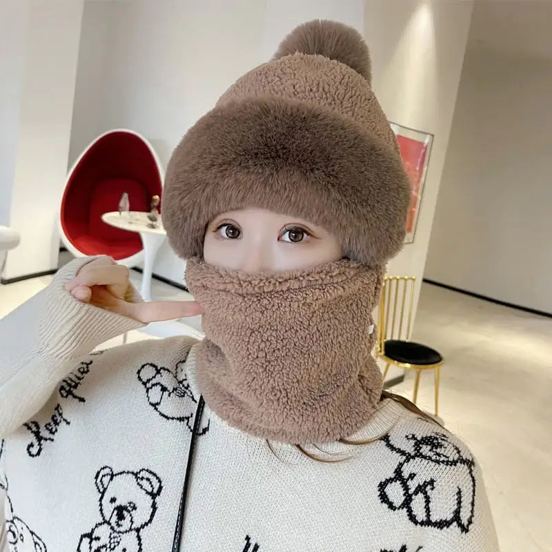 Women's Windproof Cycling Scarf Mask for Autumn/Winter