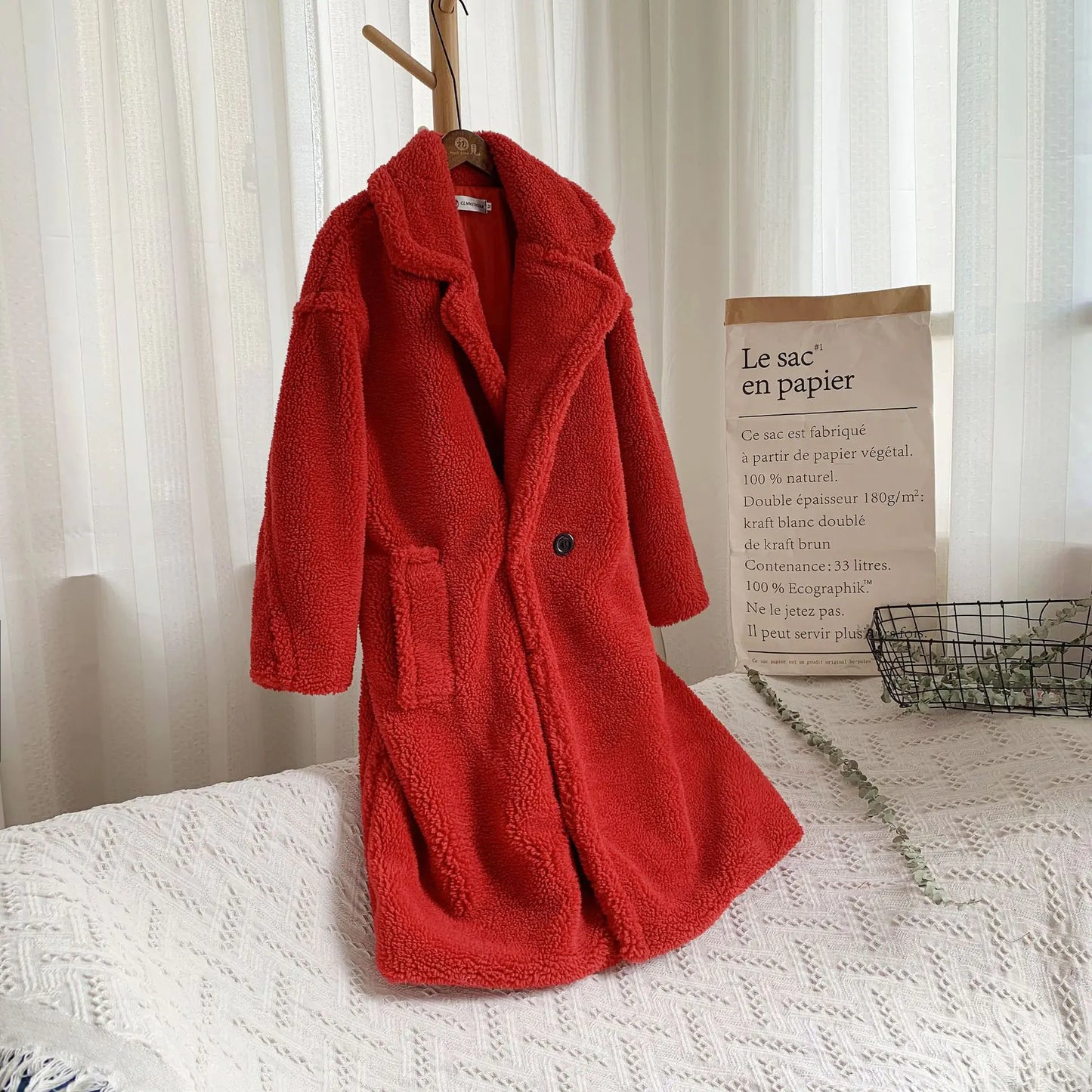 Shearling Coat for Women - Sheepskin Jacket