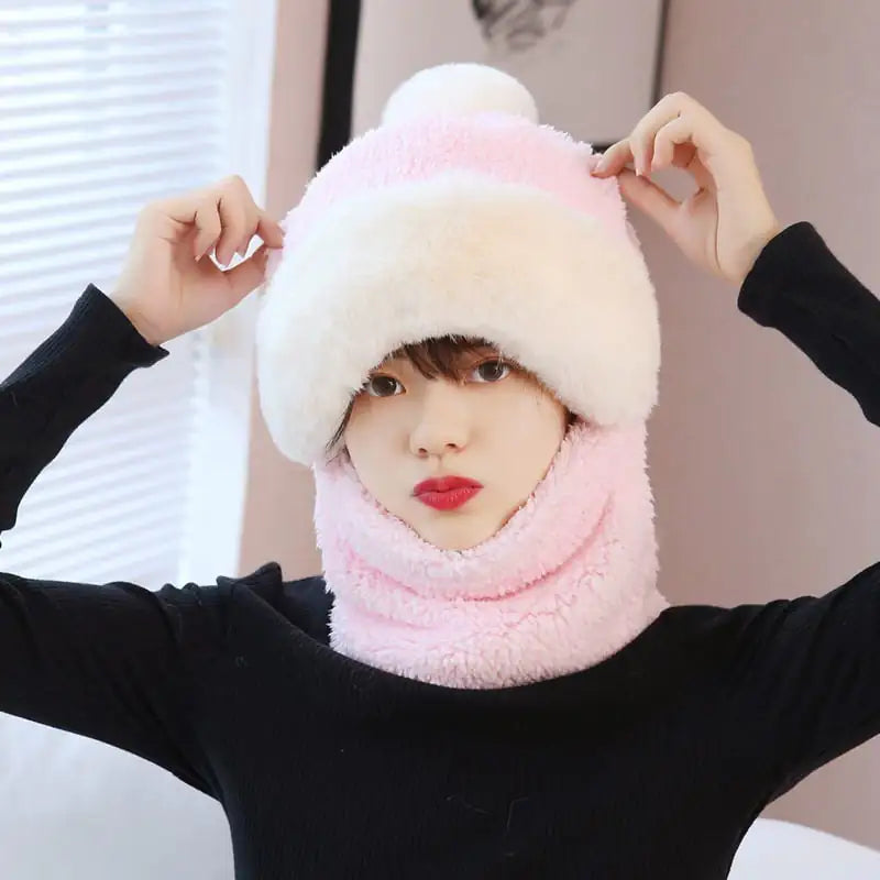 Women's Windproof Cycling Scarf Mask for Autumn/Winter