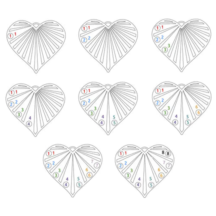 Personalized Heart-Shaped Diamond Necklace for Women