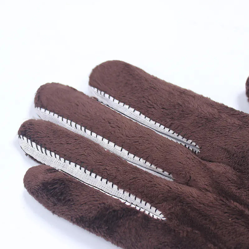 Women's Leather Touchscreen Gloves for Fall/Winter