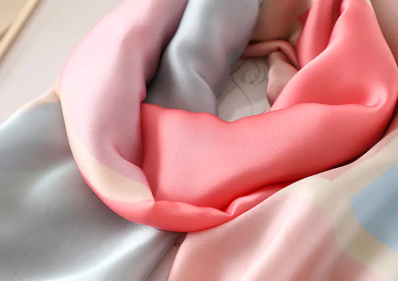 Korean Style Thick Warm Scarf for Women (Long Shawl)