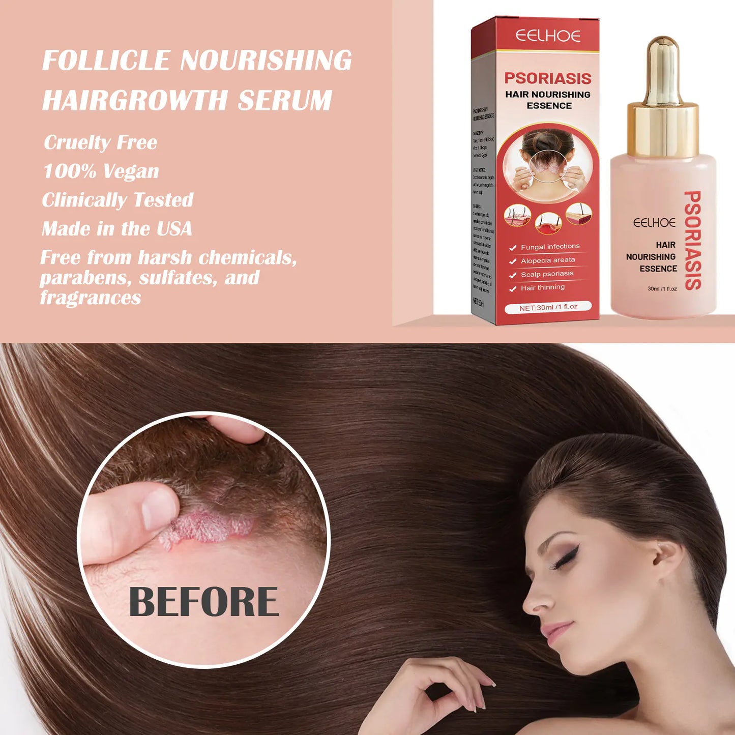 EELHOE Leatherhead Nourishing Scalp Essence for Hair Care