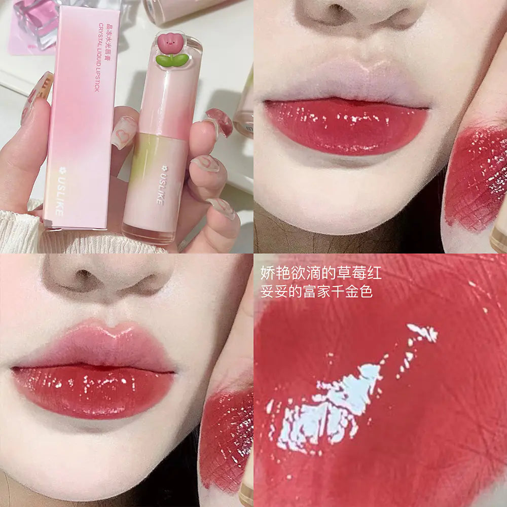 USLIKE Moisturizing Long-lasting Glass Lipstick