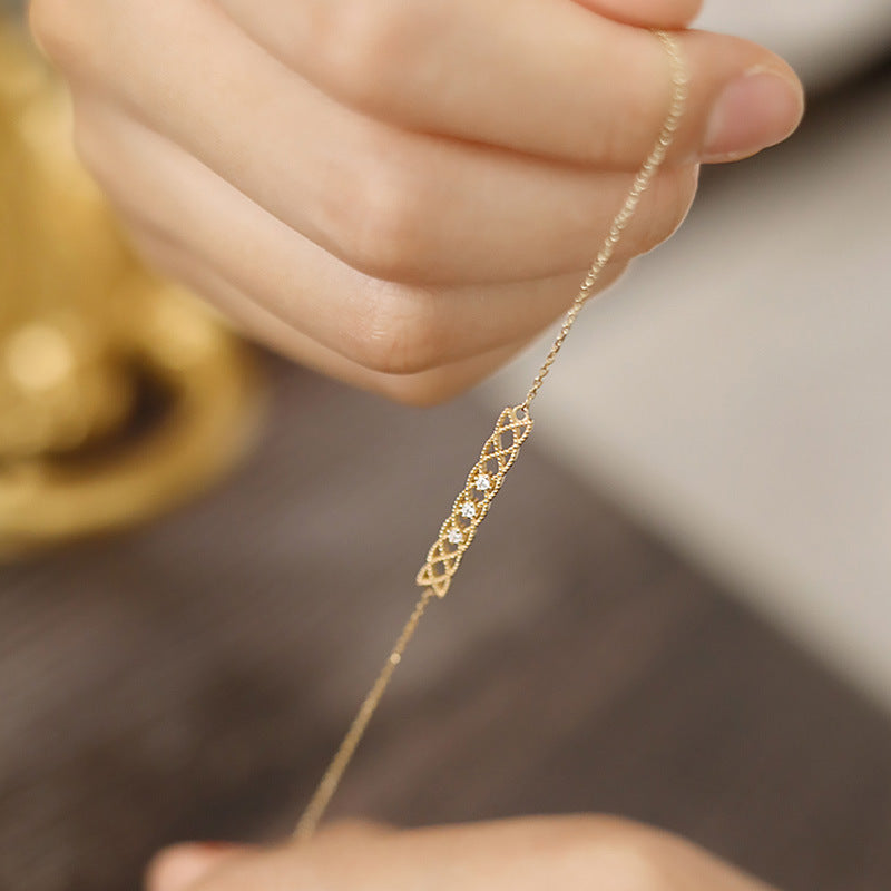925 Sterling Silver Bracelet – Elegant Minimalist Jewelry for Women’s Unique Style