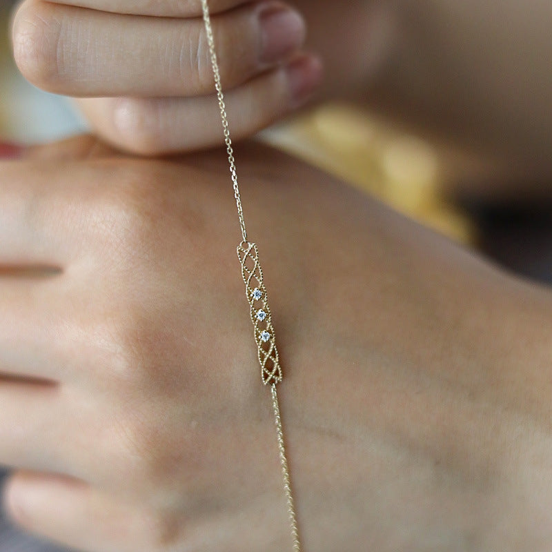 925 Sterling Silver Bracelet – Elegant Minimalist Jewelry for Women’s Unique Style