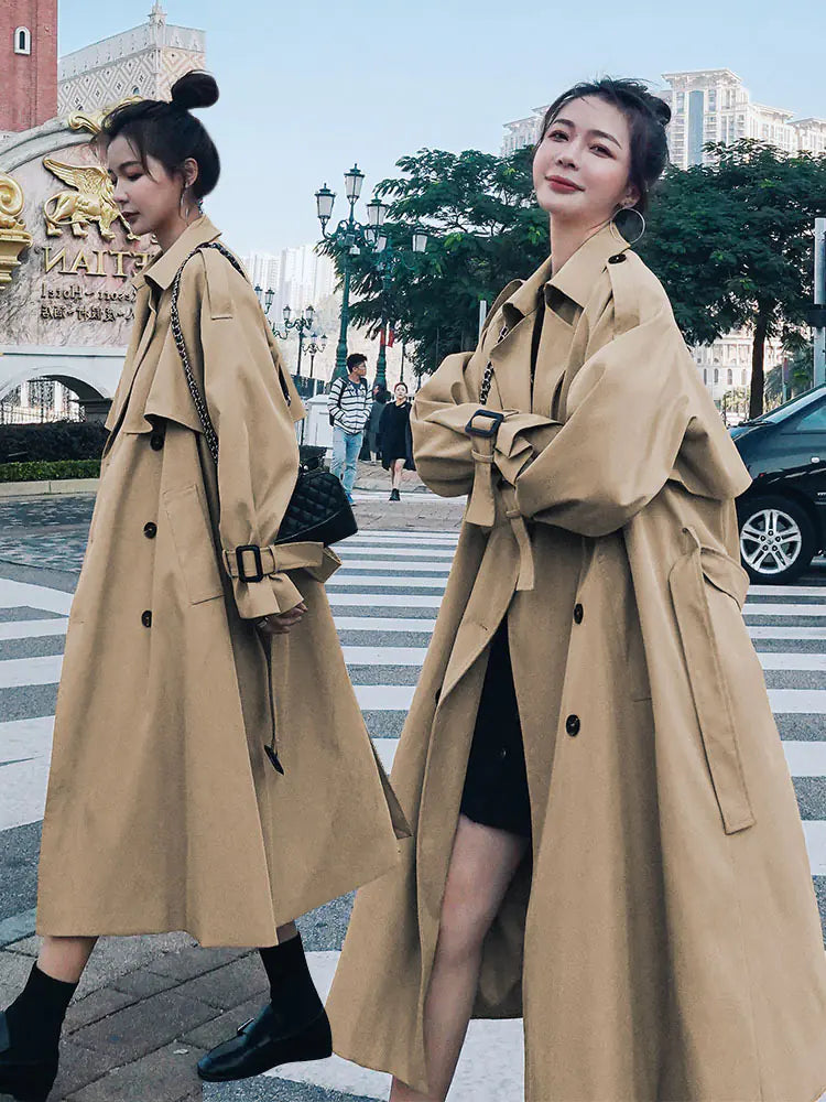 Women's Fashion Windbreaker Jacket for Spring & Autumn