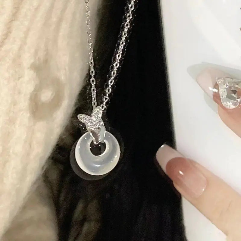 Titanium Steel Colorfast Minimalist Necklace for Women