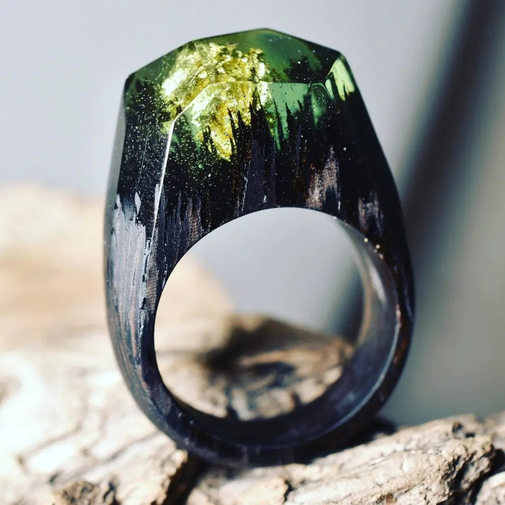 Time Ring Resin Wood Ring
