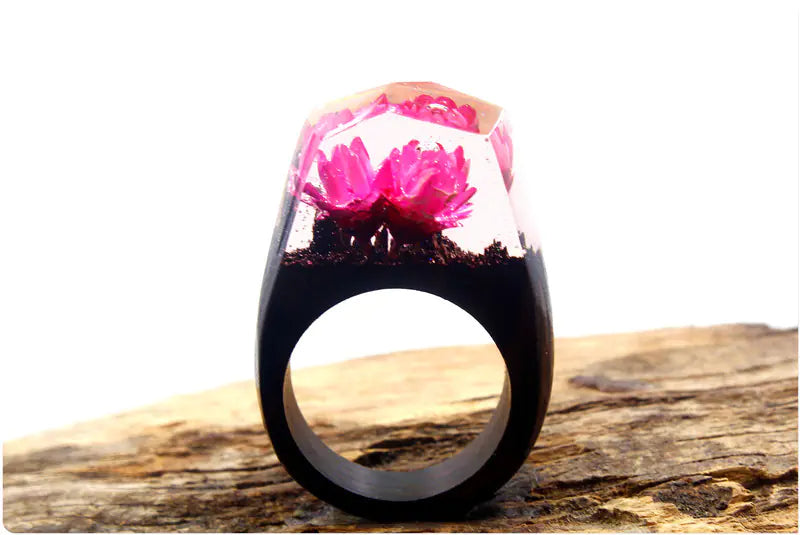 Time Ring Resin Wood Ring