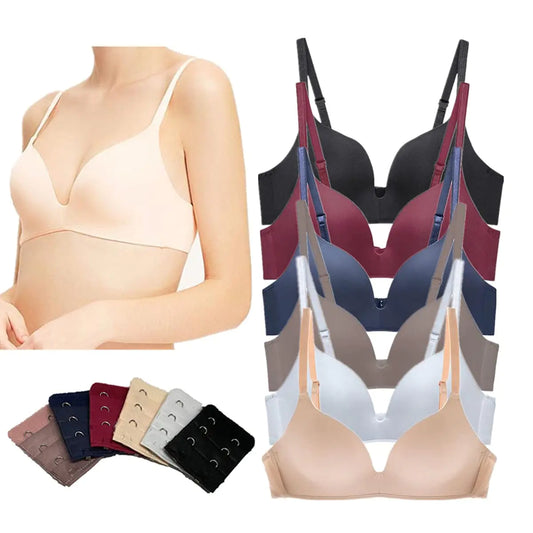 MANJIAMEI Big Girls Lightly Padded Bras Wireless Sports Bras for Teens 12-14 34