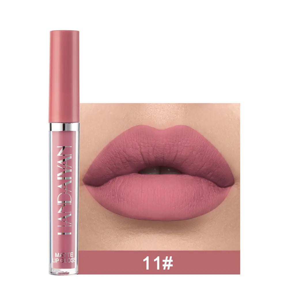 Authentic Matte Lip Gloss - Lazy Lipstick & Lip Glaze