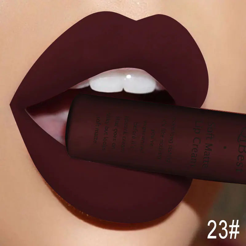 Matte Non-Stick Liquid Lipstick - Long-Lasting Gloss