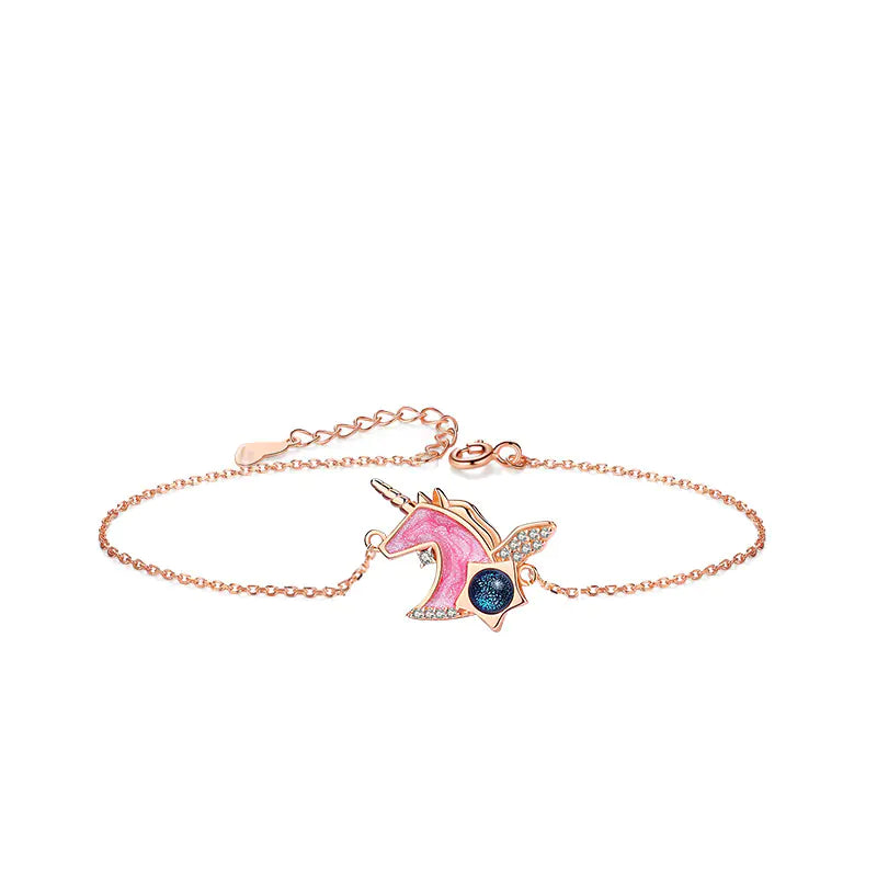 Original Design Unicorn Necklace for Women S925 Silver